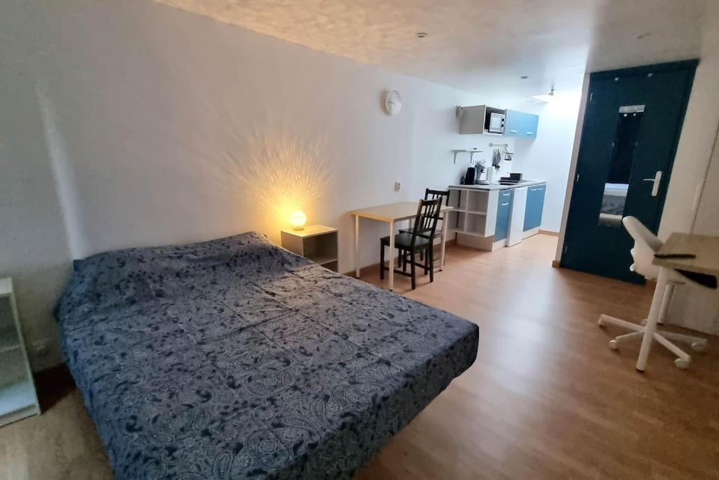 Studio En Rez De Jardin Avec Terrasse Privee - Le Petit Chateau Avesnois - Tv - Wifi - Logement Complet Avesnes-sur-Helpe Exterior foto