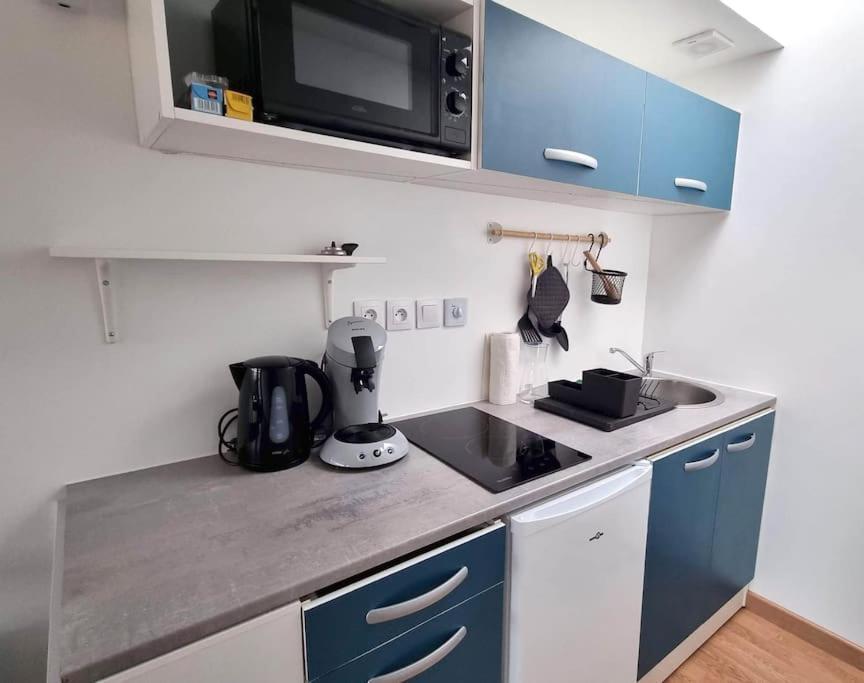 Studio En Rez De Jardin Avec Terrasse Privee - Le Petit Chateau Avesnois - Tv - Wifi - Logement Complet Avesnes-sur-Helpe Exterior foto
